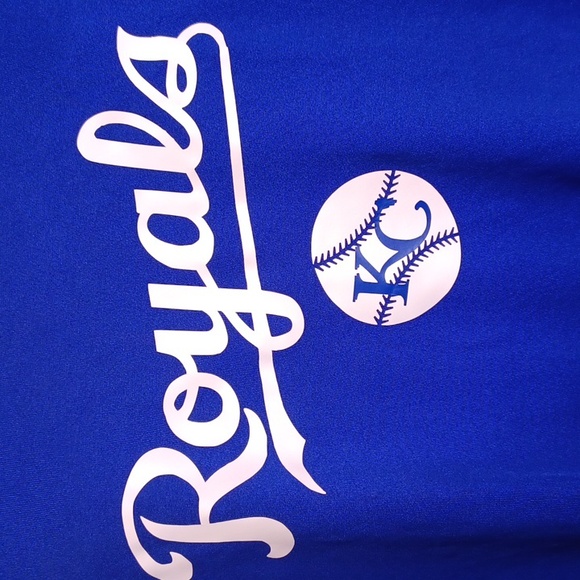 Gildan blue Royals drifit top size S - Picture 2 of 3